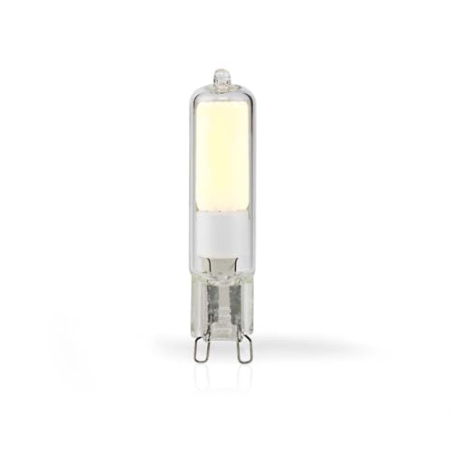 Nedis LBG9CL2 LED-Lampe G9 | 4 W | 400 lm | 2700 K | Warmweiss | Anzahl der Lampen in der Verpackung: 1 Stück von NEDIS