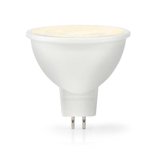 Nedis LBGU53MR162 LED-Lampe GU5.3 | Spot | 5.8 W | 450 lm | 2700 K | Warmweiss | Klar | Anzahl der Lampen in der Verpackung: 1 Stück von NEDIS