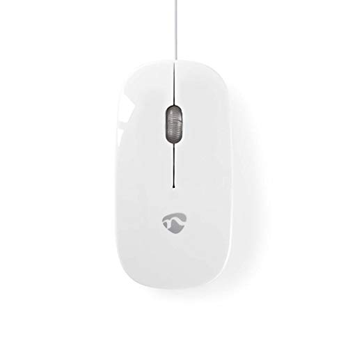Nedis MSWD200 Scroll-Rad, PC-Maus, PC/Mac, 2-Wege, Weiß Nedis MSWD200 Scroll-Rad, PC-Maus, PC/Mac, 2-Wege, Weiß von NEDIS
