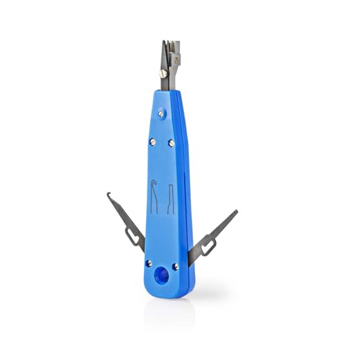 Nedis Pullers and Extractors | Passend für: All Telecom Verkabelung/LSA Stanzwerkzeug/LSA-Streifen | Blau von NEDIS