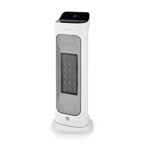 Nedis SmartLife Keramik-PTC-Heizlüfter - Wi-Fi - 2000 W - 2 Wärmeeinstellungen - Oszillation - Anzeige - 10-49 °C - Android/IOS - Weiss von NEDIS