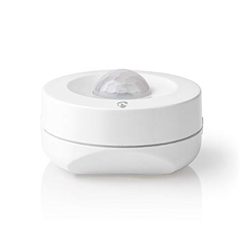 NEDIS Smartlife Motion Sensor | Zigbee | Batteriebetrieben | IP20 | Detektorwinkel: 120 degree | Detektorreichweite: 5 m | Max. Batterie-Lebensdauer: 12 Monate | Android & iOS | Weiss 46 mm Weiss von NEDIS