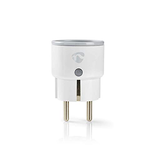 Nedis SmartLife Smart Plug SmartLife Smart Plug | Wi-Fi | Power Meter | 2500 W | Schuko/Typ F (CEE 7/7) | -10-40 °C | Android™ & iOS | White White, WIFIP110FWT, weiss von NEDIS