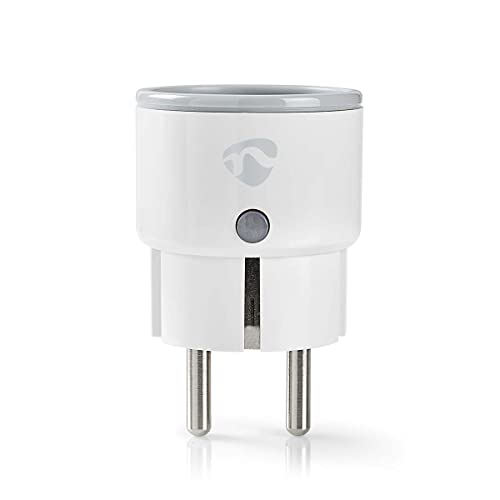Nedis SmartLife Smart Plug SmartLife Smart Plug | Wi-Fi | Power Meter | 2500 W | Schuko/Typ F (CEE 7/7) | -10-40 °C | Android™ & iOS | White White, WIFIP110FWT, weiss von NEDIS