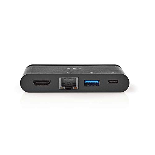 Nedis TCARF260BK Station d'accueil USB 3.2 Gen 1 (3.1 Gen 1) Type-C Noir von NEDIS