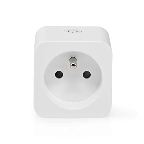 Nedis WIFIP121EWT Smartlife Smart Stecker | WLAN | Leistungsmesser | 3680 W | Frankreich/Typ E (CEE 7/6) | -10-45 °C | Android™ / IOS | Weiss von NEDIS