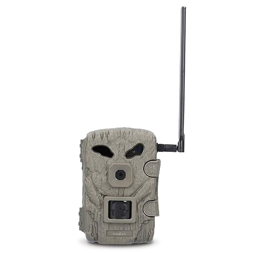 Nedis Wildlife Kamera - 1080p@30fps - 30.0 MPixel - 2 MPixel CMOS - IP66 - Nachtsicht - Blickwinkel: 50 ° - Bewegungssensor - Erfassungswinkel: 50 ° - Erfassungsbereich: 20 m von NEDIS