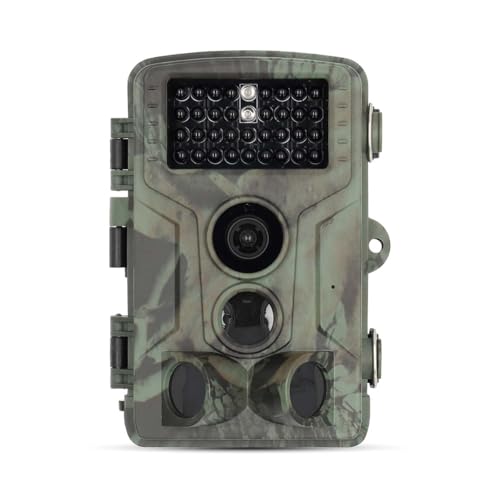 Wildlife Kamera - 4K@10fps - 50 MPixel - 5 MPixel CMOS - IP65 - Schwarz No-Glow IR - Nachtsicht - Blickwinkel: 60 ° - Bewegungssensor - Erfassungswinkel: 130 ° - Erfassungsbereich: 20 m Wildlife Kamera - 4K@10fps - 50 MPixel - 5 MPixel CMOS - IP65 - Schwarz No-Glow IR - Nachtsicht - Blickwinkel: 60 ° - Bewegungssensor - Erfassungswinkel: 130 ° - Erfassungsbereich: 20 m von NEDIS