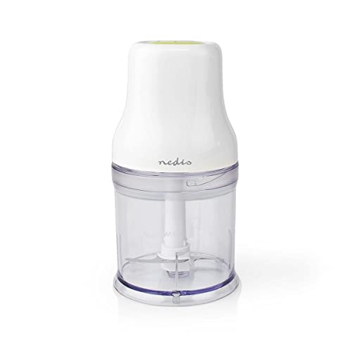 Zerkleinerer für Lebensmittel - 200 W - 0.5 l - Plastik - 1 Geschindigkeitsstufe - Weiss von NEDIS