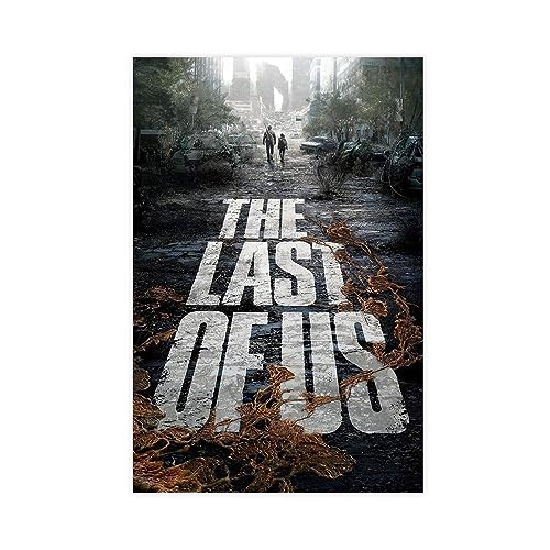 NEDOES Filmposter "The Last of Us", Leinwand-Poster, Schlafzimmer, Dekoration, Sport, Landschaft, Büro, Raumdekoration, Geschenk, ungerahmt, 60 x 90 cm von NEDOES