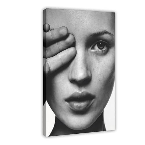 NEDOES Kate Moss Fashion Fotoposter Leinwand Poster Schlafzimmer Dekor Sport Landschaft Büro Zimmer Dekor Geschenk Rahmenstil 60 x 90 cm NEDOES Kate Moss Fashion Fotoposter Leinwand Poster Schlafzimmer Dekor Sport Landschaft Büro Zimmer Dekor Geschenk Rahmenstil 60 x 90 cm von NEDOES