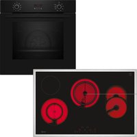 NEFF Backofen-Set "BX48PB", BX48PB, mit Teleskopauszug nachrüstbar, Pyrolyse-Selbstreinigung von NEFF