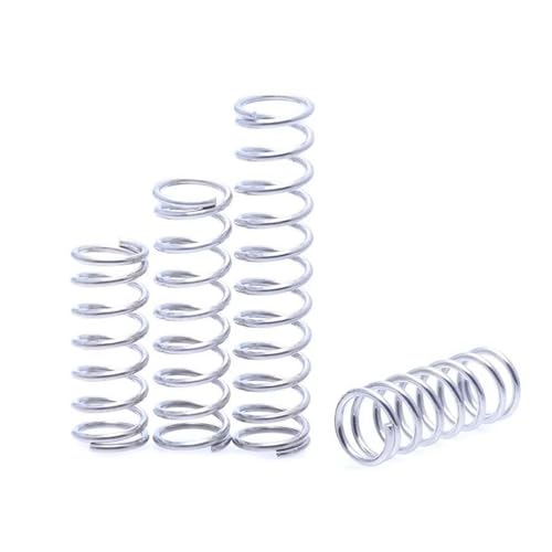 10 Stück 304 Edelstahl Druckfeder Drahtdurchmesser 1,5mm Druckfeder Druckfeder, 1.5x16x100mm 10 Stück 304 Edelstahl Druckfeder Drahtdurchmesser 1,5mm Druckfeder Druckfeder, 1.5x16x100mm von NEFLUM
