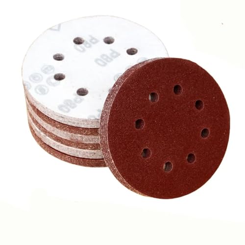 20pcs 5 Zoll 125 Mm Runde Sandpapierpolierscheiben-Sandpapierkörnchen 80-3000 Haken Und Schleifenscheibenscheibenpolitur,800 20pcs 5 Zoll 125 Mm Runde Sandpapierpolierscheiben-Sandpapierkörnchen 80-3000 Haken Und Schleifenscheibenscheibenpolitur,800 von NEFLUM