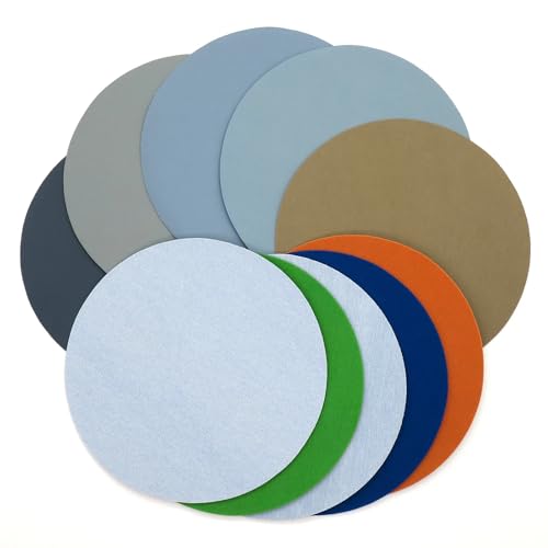 NEFLUM 8-Zoll-Schleifpapier, Wasserfeste Klett-Schleifscheiben, 200 Mm, Hartmetall-Schleifpapier Zum Nass-/Trockenschleifen, Polieren,4000 NEFLUM 8-Zoll-Schleifpapier, Wasserfeste Klett-Schleifscheiben, 200 Mm, Hartmetall-Schleifpapier Zum Nass-/Trockenschleifen, Polieren,4000 von NEFLUM