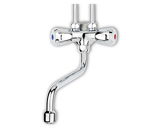 Zweiknopfarmatur / Mischarmatur für Übertischboiler QMIX 10 chrom Zweiknopfarmatur / Mischarmatur für Übertischboiler QMIX 10 chrom von Unbekannt