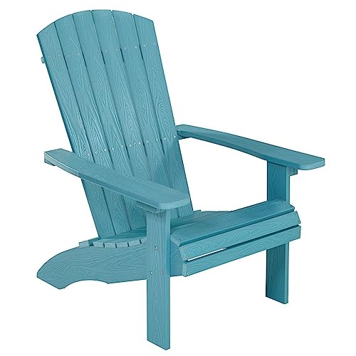 NEG Design Adirondack Stuhl Marcy (türkis) Westport-Chair Sessel täuschend echte Holzoptik, wetterfest, UV- und farbbeständig von NEG
