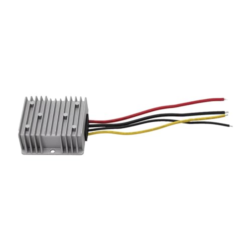 Boost DC Konverter-Modul 12 V auf 24 V/48 V mit eingebautem Kurzschlussschutz und Effizienz (DC 12 V bis 48 V 5 A 240 W) von NEIQIUWING