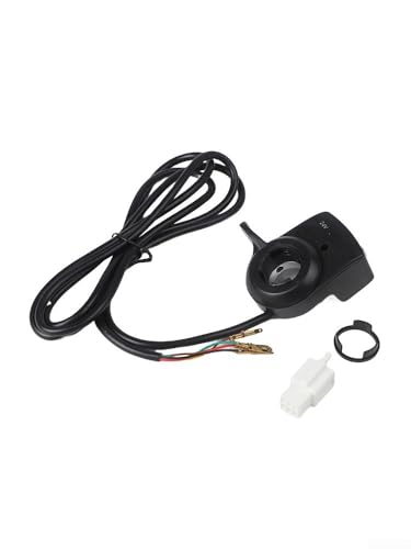 Drehzahlregler Daumengas mit 3 LEDs für Elektrofahrräder und Roller, einfach zu bedienen (24V) von NEIQIUWING
