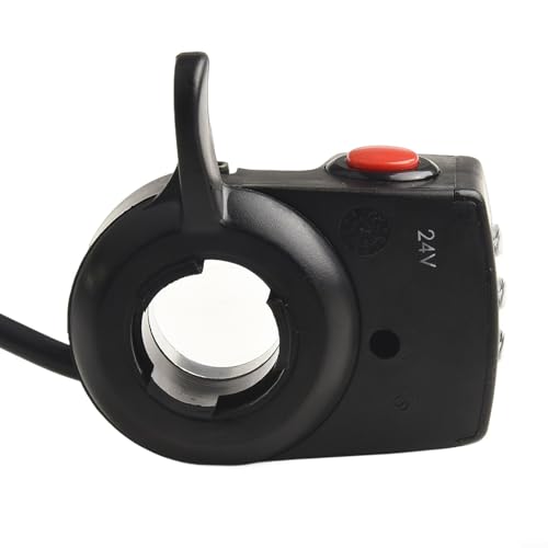Drehzahlregler Daumengas mit 3 LEDs für Elektrofahrräder und Roller, einfach zu bedienen (48V) von NEIQIUWING