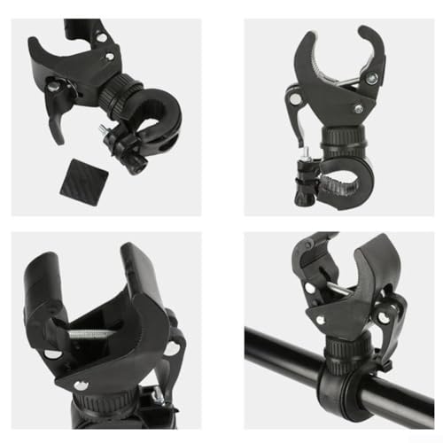 Fahrradlenker-Cliphalter für Taschenlampen-Montage mit robuster Konstruktion und anpassbarer Lichtrichtung von NEIQIUWING