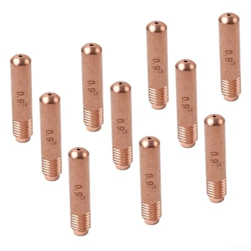 MIG-Schweißkontaktspitzen 000068 für Fräs- und Hobart-Taschenlampen, Blendengröße 0 88,9 cm für maximale Effizienz, 10 Stück von NEIQIUWING