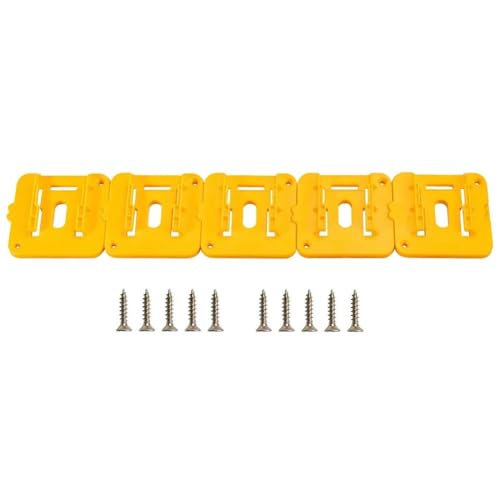 Robuste Akku-Dockingstation für Dewalt 20 V 60 V, passend für DCB200 DCB201 DCB202 DCB203 DCB204 DCB206 DCB208 DCB606 DCB609 von NEIQIUWING