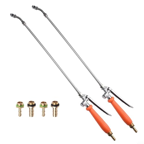 Sprühgerät aus Metall, 73,7 cm, mit widerstandsfähigen Messingstäben für lang anhaltende Leistung (1 Set) von NEIQIUWING