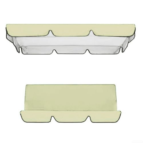 Wetterfeste Abdeckung für 3 Schaukelstühle, leicht zu reinigen und zu pflegen, Beige 164 x 114 x 15 cm Wetterfeste Abdeckung für 3 Schaukelstühle, leicht zu reinigen und zu pflegen, Beige 164 x 114 x 15 cm von NEIQIUWING