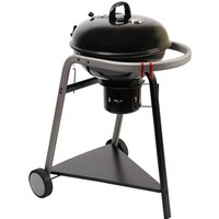 Holzkohlegrill Pyla - l. 60 cm Neka Schwarz von NEKA