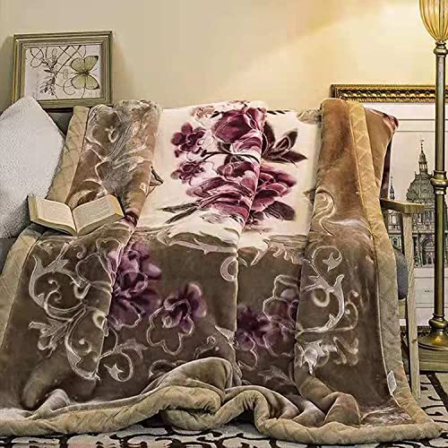 Warme Decken für Winterkoreanische Nerzdecke Weiche und Warme 2 Lagige Wendebettdecke Fuzzy Seidig Super Warmes und GemüTlicher für Herbst Winter 150x200cm2kg Warme Decken für Winterkoreanische Nerzdecke Weiche und Warme 2 Lagige Wendebettdecke Fuzzy Seidig Super Warmes und GemüTlicher für Herbst Winter 150x200cm2kg von NEKOMARUKE