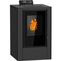 NEMAXX® P6Mi Pelletofen 6 kW bis 120 m³ – Elektrokamin mit ECO-Modus, Wi-Fi Ready, Wochen-Timer, automatischem Reinigungssystem & von NEMAXX