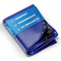 Premium Abdeckplane Wasserdicht [600x1000cm] – uv Beständige [450 g/m²] lkw Plane mit Ösen, pvc Gewebeplane für Holz, Garten, Dach & Bau – von NEMAXX