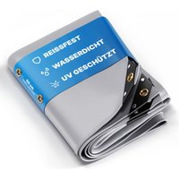 Nemaxx - Premium Abdeckplane Wasserdicht [800x1000cm] – uv Beständige [650 g/m²] lkw Plane mit Ösen, pvc Gewebeplane für Holz, Garten, Dach & Bau – von NEMAXX