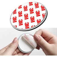 1x NX1 Quickfix Magnet Halterung Magnetbefestigung Magnethalterung für Rauchmelder / Funkrauchmelder / Rauchmelder - Nemaxx von NEMAXX