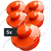 Fadenkopf für Motorsense [fadenkopf M10 gewinde] – Fadenspule Rasentrimmer Mähkopf – Trimmer Kopf Spule für Motorsense – Freischneider Spule von NEMAXX