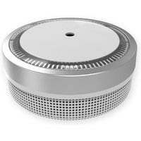 Rauchmelder M1-Mini – Sensibler Feuermelder mit 10 Jahre Lithium Batterie Typ DC3V – Brandmelder din en 14604 - Smoke Detector – Silber - Nemaxx von NEMAXX