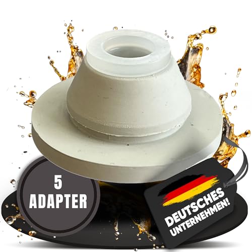 NEMT 5 Stück Adapterdichtung Stopfen für 5 Liter Partyfässer Dosen Gastrobedarf von NEMT