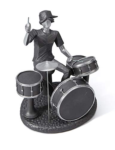 NENBOLEC Musik Dekor Skulptur Musiker Figuren Modern Geschenk Arts Polyresin Ornament 24cm von NENBOLEC