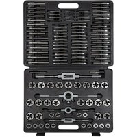 110 tlg. Gewindebohrer und Schneideisen-Set 110 tlg. Gewindebohrer und Schneideisen-Set von NEO TOOLS