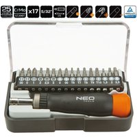17 tlg. Profi Feinmechaniker Set 25 Jahre Garantie von NEO TOOLS