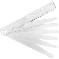 20 Blatt Fühlerlehre 0,05-1,0 mm 65 Mn von NEO TOOLS