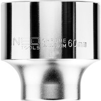 3/4" Zwölfkant-Steckschlüsseleinsatz, 60 mm 3/4" Zwölfkant-Steckschlüsseleinsatz, 60 mm von NEO TOOLS