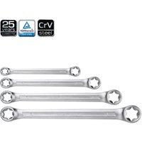 4-tlg. Vielzahnschlüssel-Set E6-E24 4-tlg. Vielzahnschlüssel-Set E6-E24 von NEO TOOLS