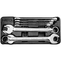 8 tlg. Ringmaulschlüssel-Set 20-32mm 25 Jahre Garantie von NEO TOOLS