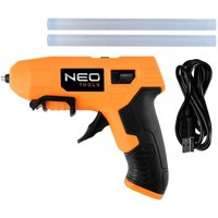 Akku Heißklebepistole 4V USB-Aufladbar, mit 2 Klebesticks von NEO TOOLS
