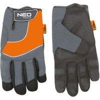 Arbeitshandschuhe, Kunstleder, PVC-Einsätze, 10" Arbeitshandschuhe, Kunstleder, PVC-Einsätze, 10" von NEO TOOLS