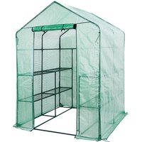 Gewächshaus 143 x 143 x 195 cm, 135g PE-Folie, Metallkonstruktion Gewächshaus 143 x 143 x 195 cm, 135g PE-Folie, Metallkonstruktion von NEO TOOLS