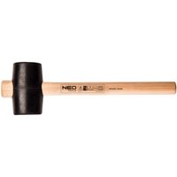 Gummihammer 65 mm/425 g, Hickorystiel von NEO TOOLS
