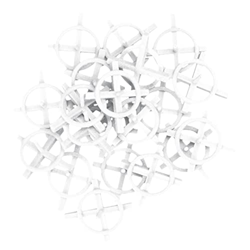 NEO TOOLS Abstandskreuze mit Kreis 100 Stück, 5 Großen (1-4 mm), Kunststoff, universelles, wiederverwendbares, gleichmäßige Abstände zwischen den Fliesen (4mm) von NEO TOOLS
